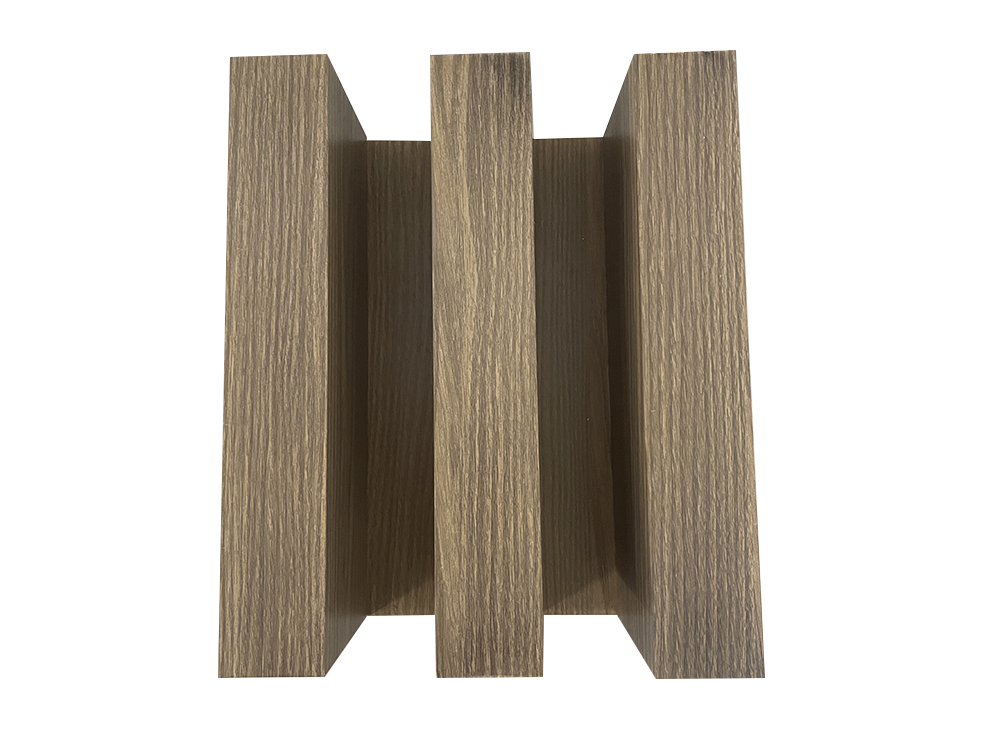 Wood grain aluminum veneer